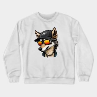 Trucker coyote Crewneck Sweatshirt